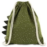 mochila-apertar-com-cordao-dinossauro-Trixie-costas-verde-oliva